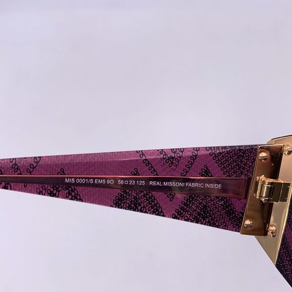 Missoni Plastic Sunglasses